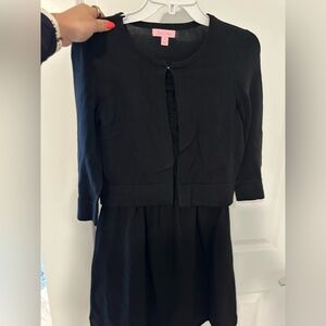 Lilly Pulitzer Black Mini Dress